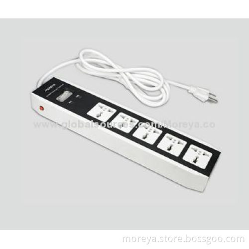 Power Strip of Universal Standard for AU, EU, UK, US Usage with Sure & Overload Protection
